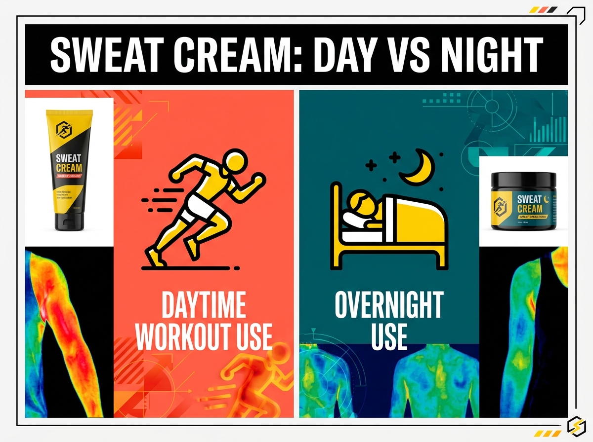 Can You Wear Sweat Cream While Sleeping? Overnight Use Guide