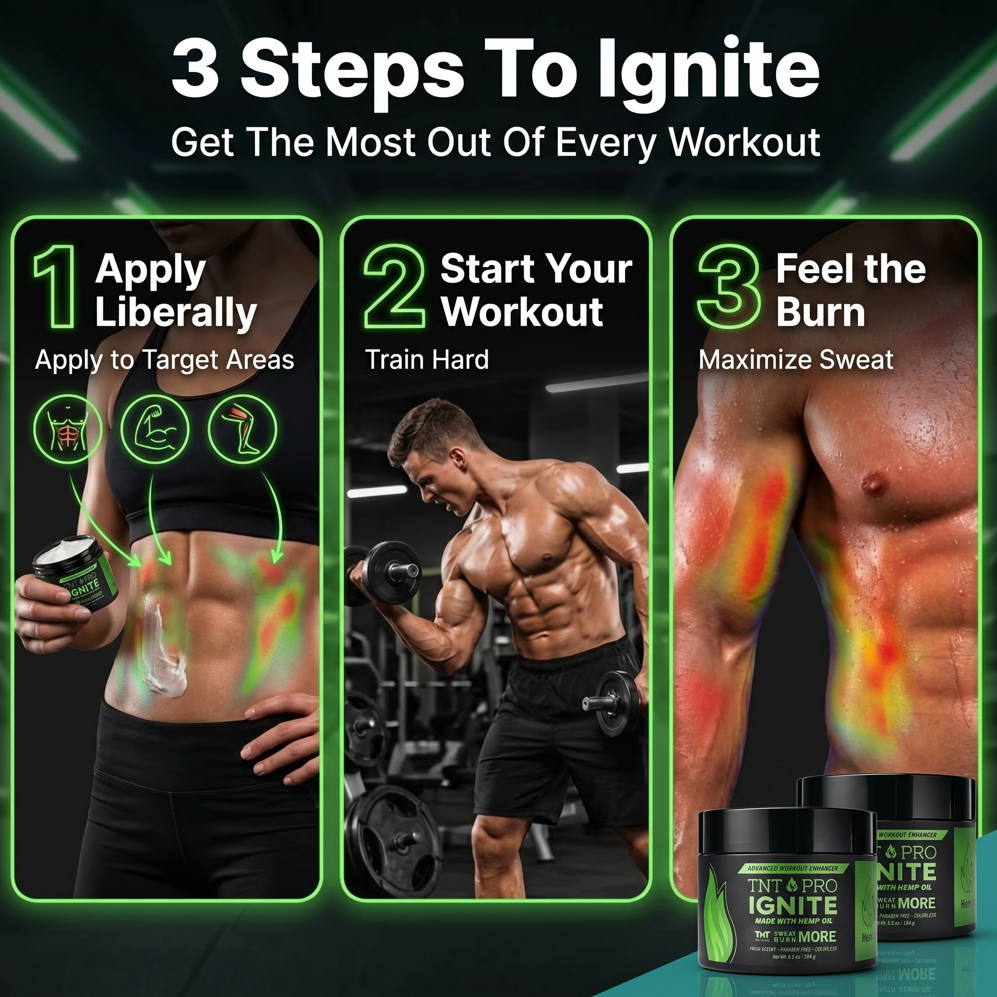 How Much TNT Pro Series Sweat Cream Should You Use? Expert Application Guide